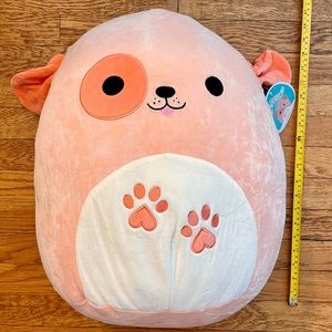 Drella Dog 16” Squishmallows Peach NEW!